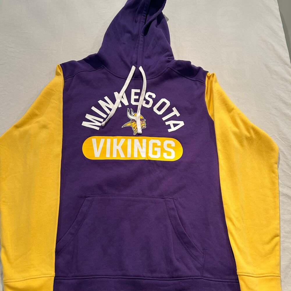 Men's Fanatics Purple Minnesota Vikings Extra Point Pullover Hoodie